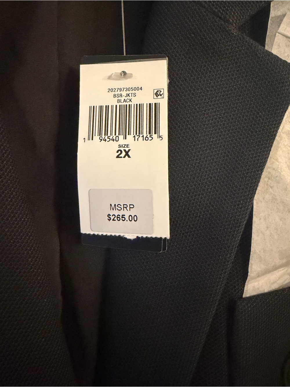Lauren Ralph Lauren Black Textured Blazer